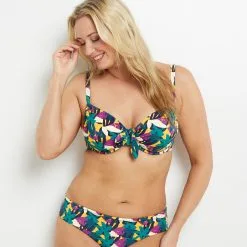 Lilou MAILLOT DE BAIN EMBOITANT MULTICO ROSE 11 Lilou MAILLOT DE BAIN EMBOITANT MULTICO ROSE -Collants importe boutique 20015800 C