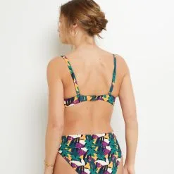 Lilou MAILLOT DE BAIN EMBOITANT MULTICO ROSE 10 Lilou MAILLOT DE BAIN EMBOITANT MULTICO ROSE -Collants importe boutique 20015800 D