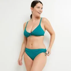 Lucky MAILLOT DE BAIN SLIP MAXI VERT -Collants importe boutique 20019900 C