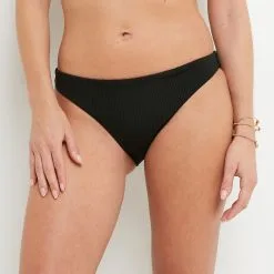 Lotus MAILLOT DE BAIN SLIP MIDI NOIR