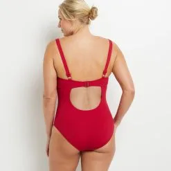 Lotus MAILLOT DE BAIN 1PC GRANDS BONNETS ROUGE -Collants importe boutique 20021901 D gt