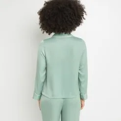 BERLIOZ CHEMISE MANCHES LONGUES Vert Clair 9 BERLIOZ CHEMISE MANCHES LONGUES Vert Clair -Collants importe boutique 20029000 D