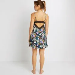 BECKIE NUISETTE SANS MANCHE MULTICO BLEU 9 BECKIE NUISETTE SANS MANCHE MULTICO BLEU -Collants importe boutique 20029700 D