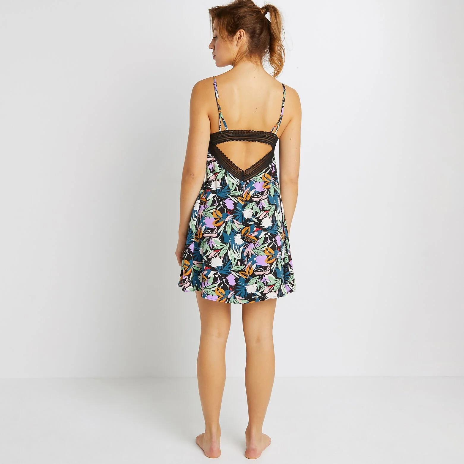 BECKIE NUISETTE SANS MANCHE MULTICO BLEU 6 BECKIE NUISETTE SANS MANCHE MULTICO BLEU – Image 4