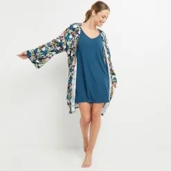 BECKIE DESHABILLE MULTICO BLEU