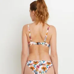 Luna MAILLOT DE BAIN EMBOITANT COULISSE ECRU -Collants importe boutique 20033800 D