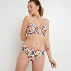 Luna MAILLOT DE BAIN SLIP MAXI ECRU -Collants importe boutique 20034200 D