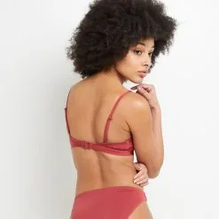 Leonie MAILLOT DE BAIN TRIANGLE BORDEAUX -Collants importe boutique 20035400 D