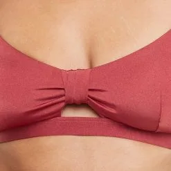 Leonie MAILLOT DE BAIN TRIANGLE BORDEAUX -Collants importe boutique 20035400 Z