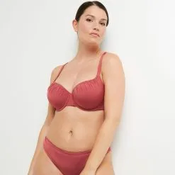 Leonie MAILLOT DE BAIN COQUE MICROFIBRE BORDEAUX -Collants importe boutique 20035800 C