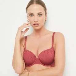 Leonie MAILLOT DE BAIN COQUE MICROFIBRE BORDEAUX -Collants importe boutique 20035800 M