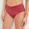 Leonie MAILLOT DE BAIN CULOTTE HAUTE BORDEAUX 1 Leonie MAILLOT DE BAIN CULOTTE HAUTE BORDEAUX -Collants importe boutique 20035900 F