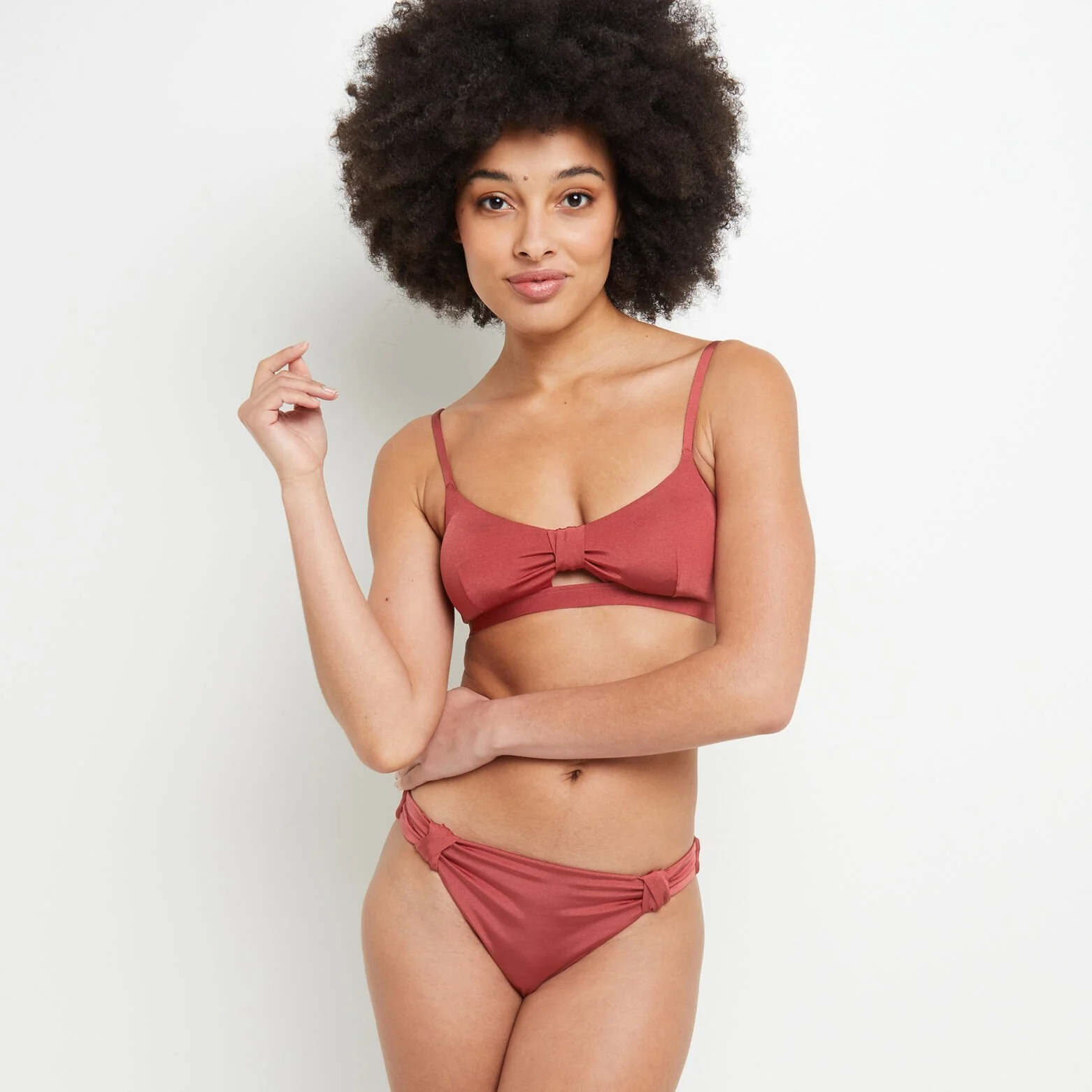 Leonie MAILLOT DE BAIN SLIP MIDI BORDEAUX 5 Leonie MAILLOT DE BAIN SLIP MIDI BORDEAUX – Image 3