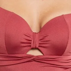 Leonie MAILLOT DE BAIN 1 PIECE COQUE BORDEAUX -Collants importe boutique 20036300 Z