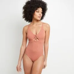 Lady MAILLOT DE BAIN 1 PIECE MICROFIBRE ROSE -Collants importe boutique 20038900 C