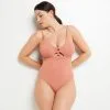 Lady MAILLOT DE BAIN 1 PIECE MICROFIBRE ROSE -Collants importe boutique 20038900 F