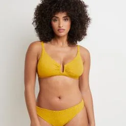 Lemon MAILLOT DE BAIN TRIANGLE BRASSIERE JAUNE -Collants importe boutique 20040700 C
