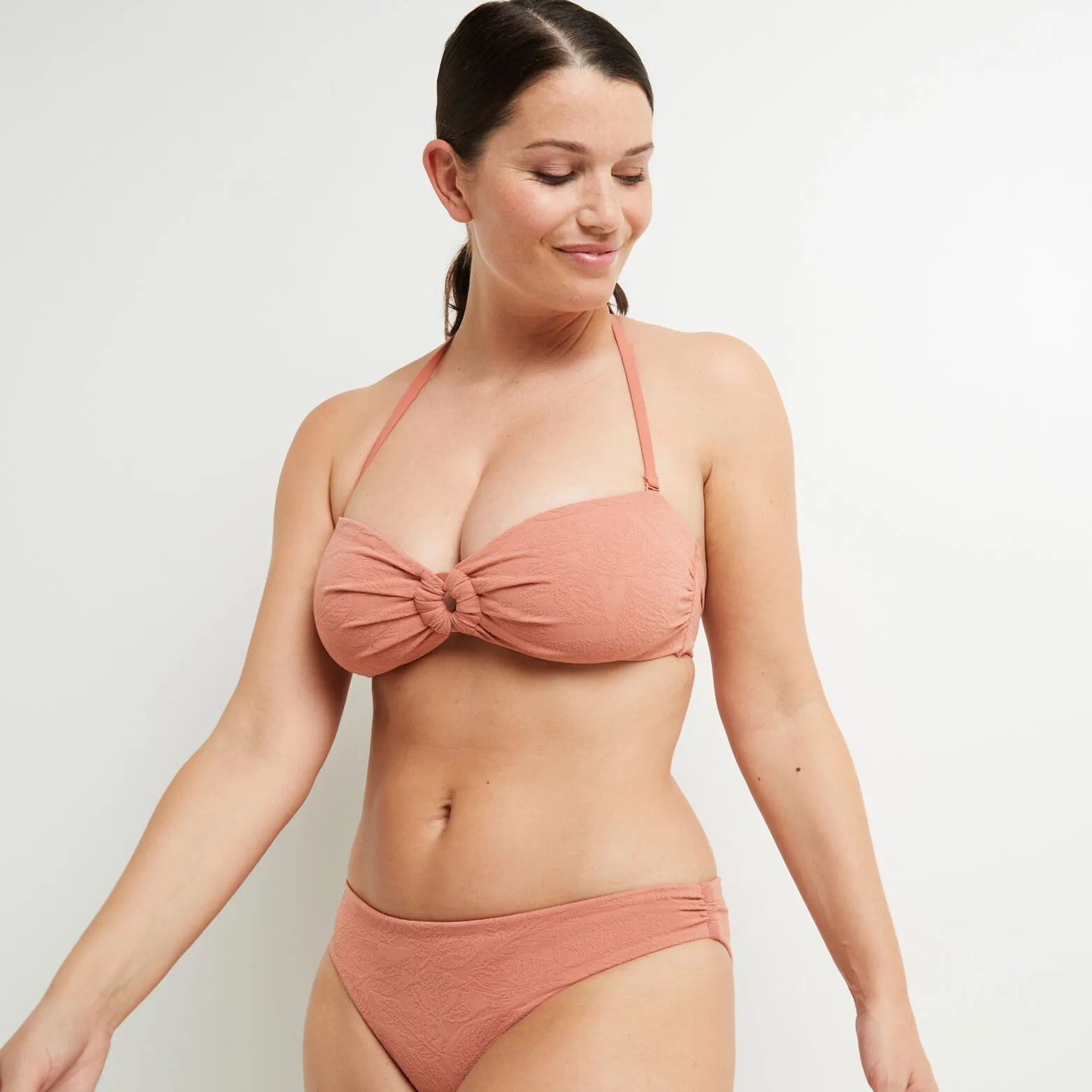 Lady MAILLOT DE BAIN BANDEAU MICROFIBRE ROSE 7 Lady MAILLOT DE BAIN BANDEAU MICROFIBRE ROSE – Image 5