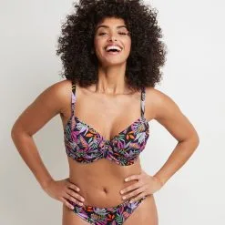 Lavande MAILLOT DE BAIN AMPLIFORME NOIR