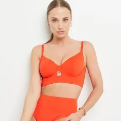 Lisa MAILLOT DE BAIN EMBOITANT ORANGE