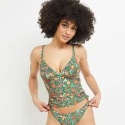 Laika MAILLOT DE BAIN TANKINI VERT