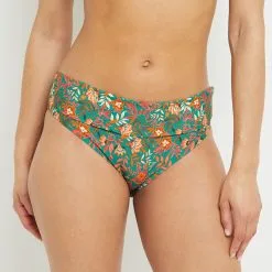 Laika MAILLOT DE BAIN SLIP MAXI VERT