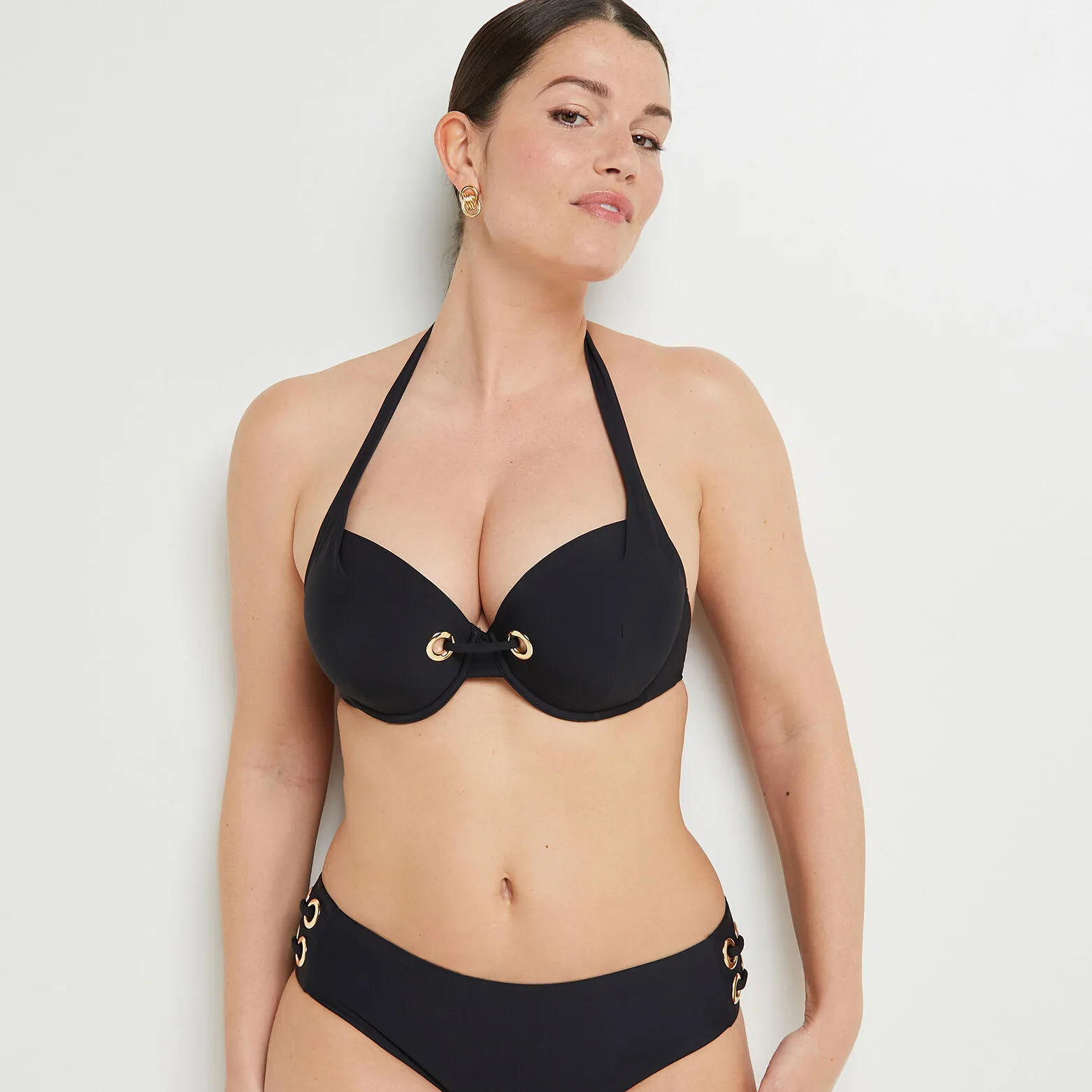 Lana MAILLOT DE BAIN SOUTIEN GORGE COQUE NOIR 3 Lana MAILLOT DE BAIN SOUTIEN GORGE COQUE NOIR