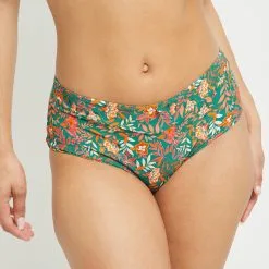 Laika MAILLOT DE BAIN CULOTTE HAUTE VERT