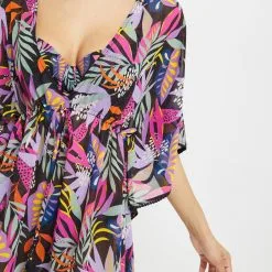 Lavande TUNIQUE NOIR -Collants importe boutique 20055900 Z