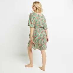 Laika TUNIQUE BEACHWEAR VERT -Collants importe boutique 20056000 D