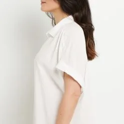 LEILA TUNIQUE BEACHWEAR BLANC -Collants importe boutique 20056200 Z