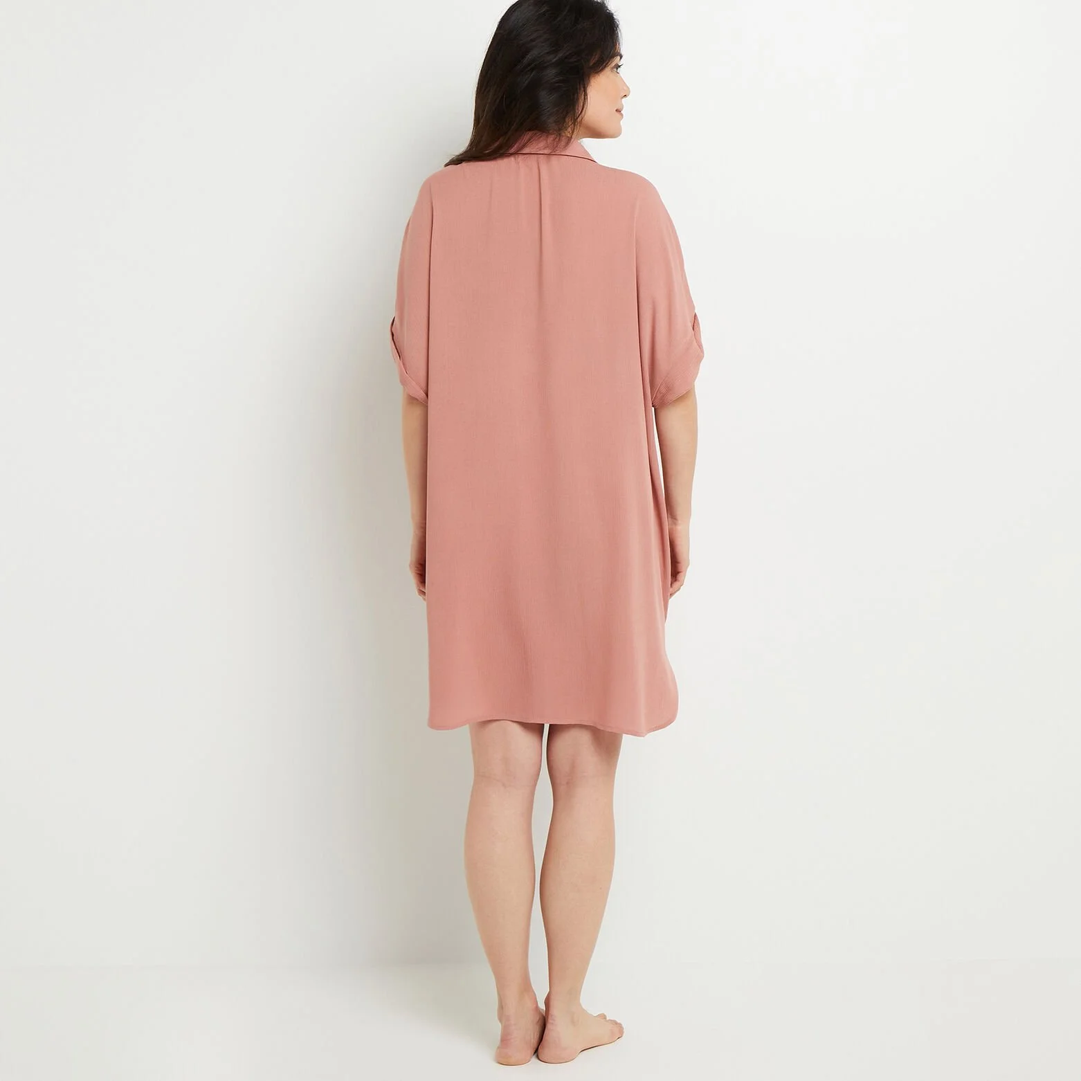 LEILA TUNIQUE BEACHWEAR ROSE 6 LEILA TUNIQUE BEACHWEAR ROSE – Image 4