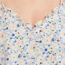 Beach DEBARDEUR IMPRIME MULTICO BLEU 8 Beach DEBARDEUR IMPRIME MULTICO BLEU -Collants importe boutique 20065100 Z