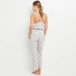 Beach PANTACOURT IMPRIME MULTICO BLEU -Collants importe boutique 20065300 D