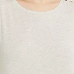 Bambi TEE SHIRT MANCHES COURTES COTON BEIGE -Collants importe boutique 20070502 Z