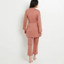 Bambi DESHABILLE COTON ROSE -Collants importe boutique 20071700 D