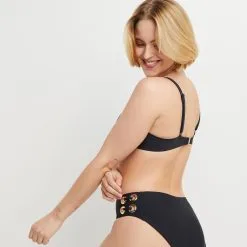 Lana MAILLOT DE BAIN EMBOITANT COULISSE NOIR 9 Lana MAILLOT DE BAIN EMBOITANT COULISSE NOIR -Collants importe boutique 20072800 D