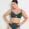 Lisa MAILLOT DE BAIN GRANDS BONNETS VERT FONCE 1 Lisa MAILLOT DE BAIN GRANDS BONNETS VERT FONCE -Collants importe boutique 20075701 F gt