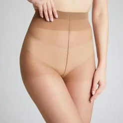 IBAO COLLANT BASIQUE 20D PEAU BRONZEE -Collants importe boutique 40108000 Z