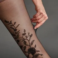 Rosita COLLANT FANTAISIE 20D NOIR 9 Rosita COLLANT FANTAISIE 20D NOIR -Collants importe boutique 40132900 D