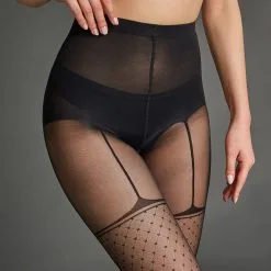 FINOE COLLANT 20D NOIR -Collants importe boutique 40134900 Z