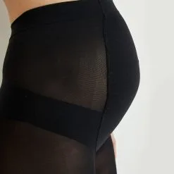 GROSSESSE COLLANT MICRO 60D NOIR -Collants importe boutique 40137900 Z