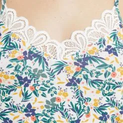 SYARA TOP BLANC/VERT -Collants importe boutique 43186705 Z