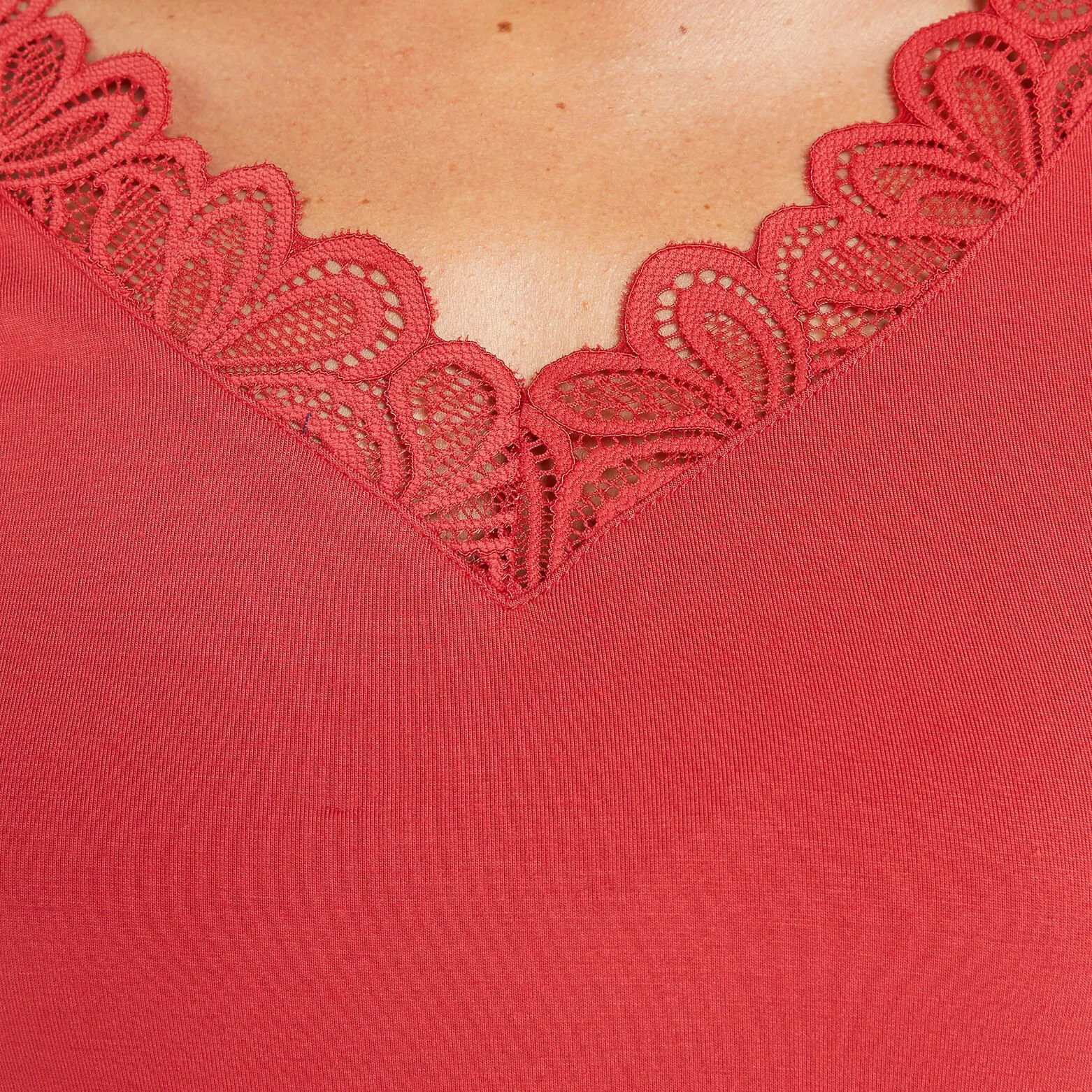 SYARA TEE SHIRT MANCHES COURTES ROSE 5 SYARA TEE SHIRT MANCHES COURTES ROSE – Image 3