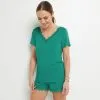 SYARA TEE SHIRT MANCHES COURTES VERT 2 SYARA TEE SHIRT MANCHES COURTES VERT -Collants importe boutique 43186804 F