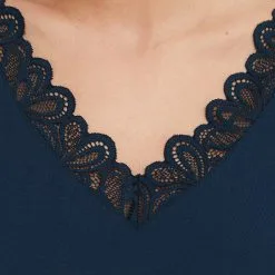 SYARA TEE SHIRT MANCHES COURTES MARINE -Collants importe boutique 43186805 Z