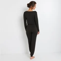 SYARA TREGGING NOIR -Collants importe boutique 43187101 D