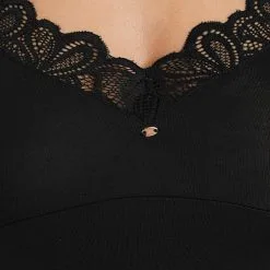 SYARA NUISETTE VISCOSE NOIR -Collants importe boutique 43187200 Z