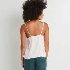 AROME TOP BRETELLES VISCOSE IVOIRE -Collants importe boutique 43193100 D