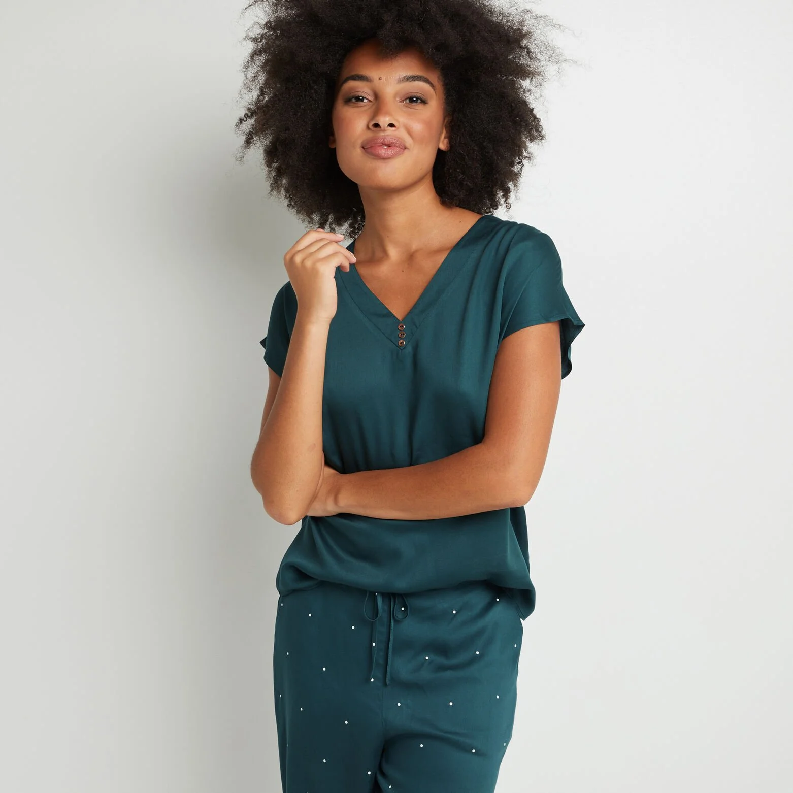 AROME TEE SHIRT MANCHES COURTES VISCOSE VERT 3 AROME TEE SHIRT MANCHES COURTES VISCOSE VERT